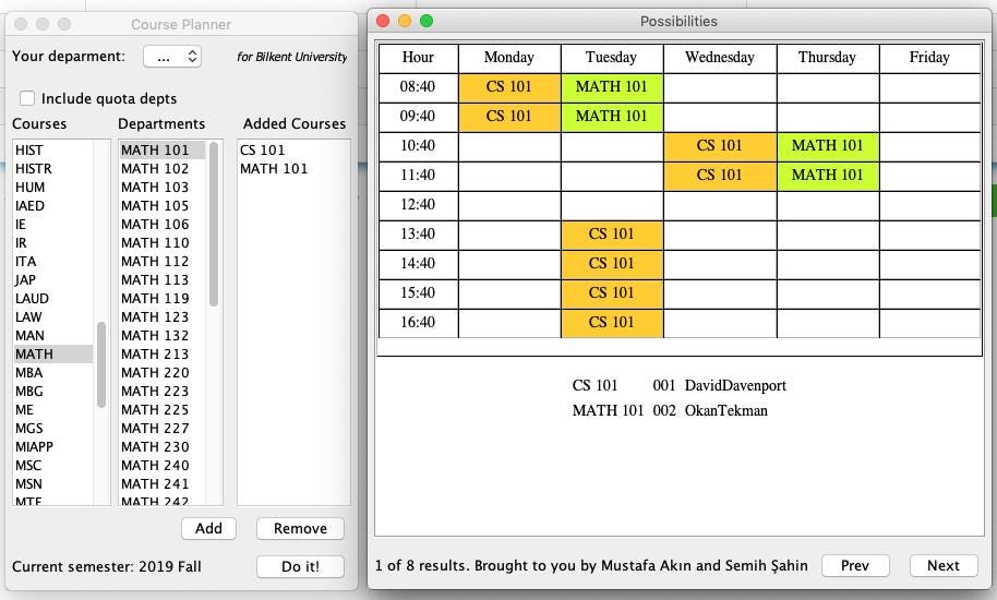 Scheduler 1.0. Java Swing app.